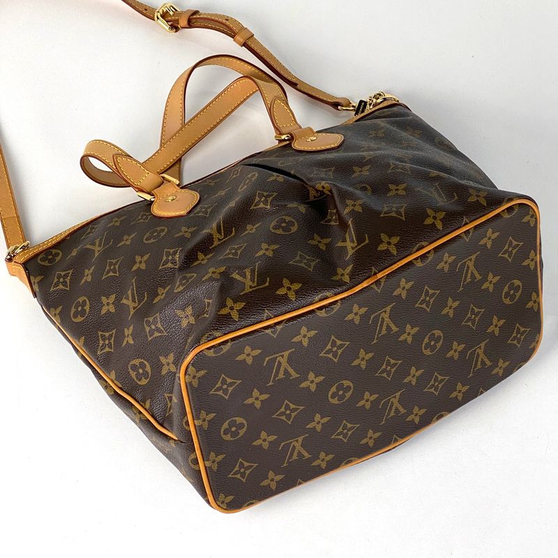 Louis Vuitton Palermo PM Shoulder Bag 2way Shoulder Handbag Monogram Brown