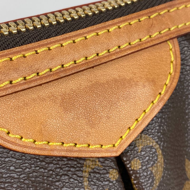 Louis Vuitton Palermo PM Shoulder Bag 2way Shoulder Handbag Monogram Brown