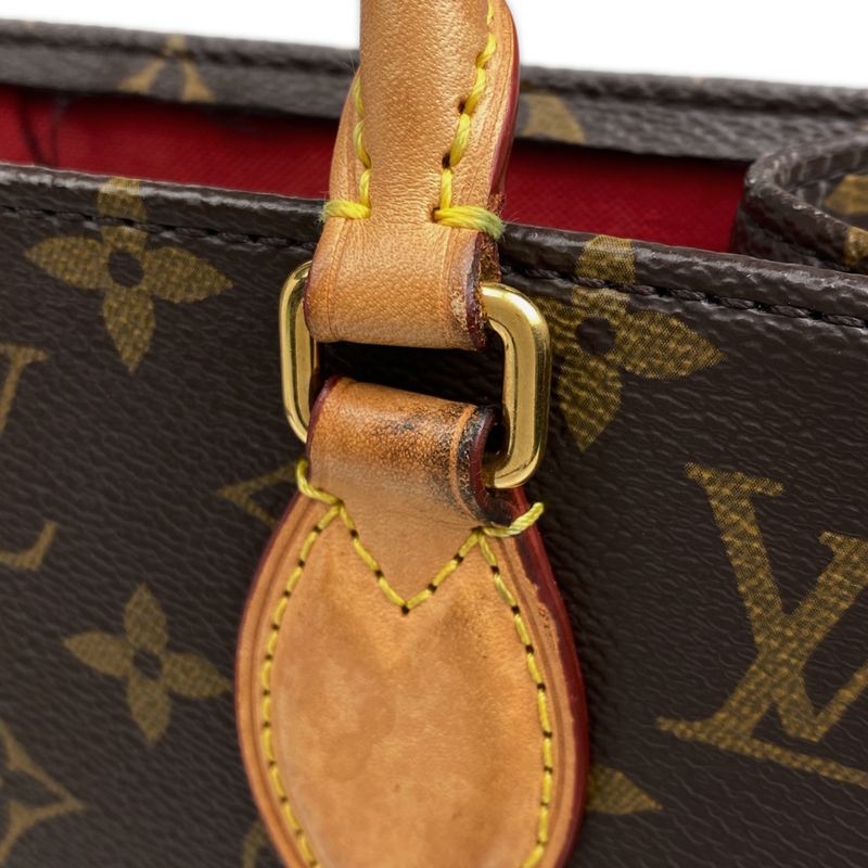 Louis Vuitton Sac Pla BB 2way Shoulder Bag Handbag Monogram Brown M46265 Women