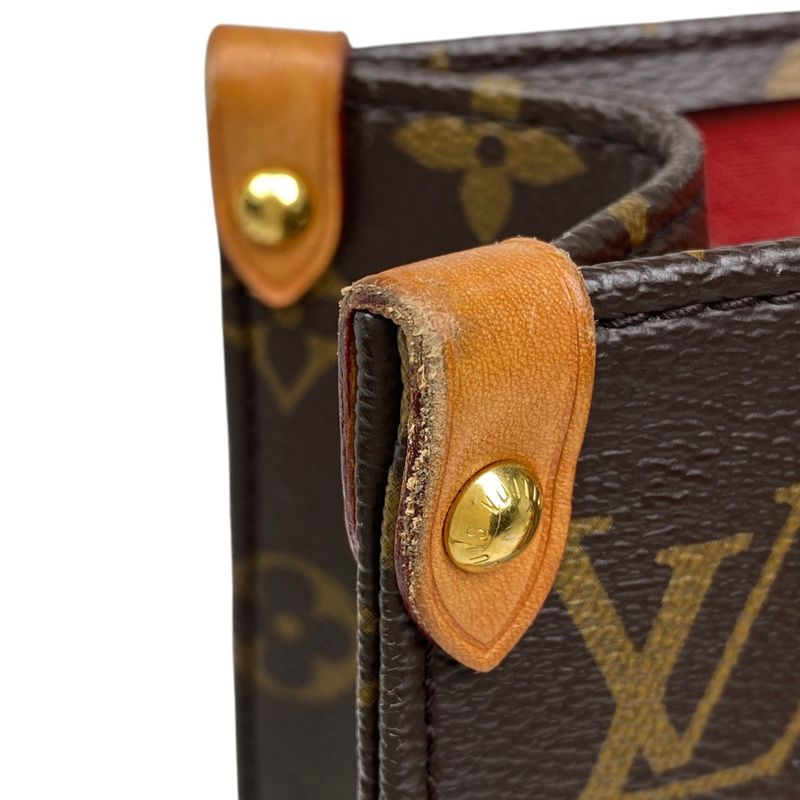 Louis Vuitton Sac Pla BB 2way Shoulder Bag Handbag Monogram Brown M46265 Women