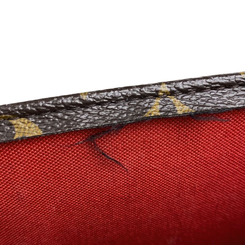 Louis Vuitton Sac Pla BB 2way Shoulder Bag Handbag Monogram Brown M46265 Women