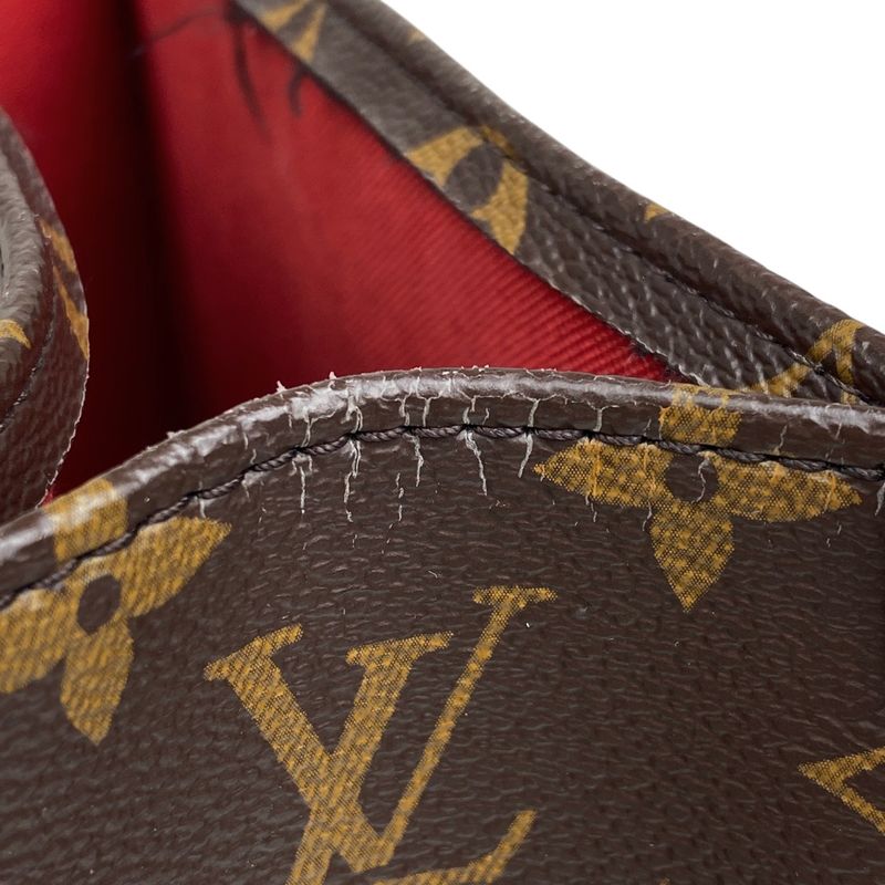 Louis Vuitton Sac Pla BB 2way Shoulder Bag Handbag Monogram Brown M46265 Women