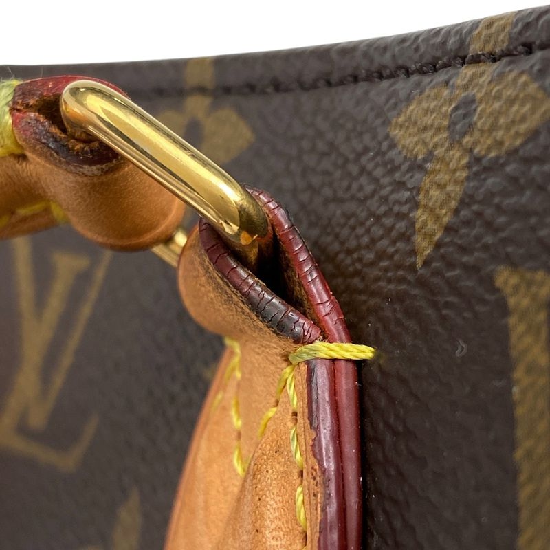 Louis Vuitton Sac Pla BB 2way Shoulder Bag Handbag Monogram Brown M46265 Women