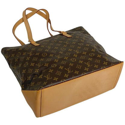 Louis Vuitton Cabas Mezzo Shoulder Bag Shoulder Tote Monogram Brown M51151 Women