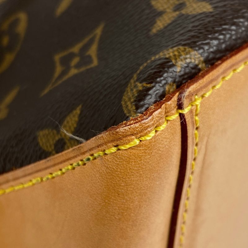 Louis Vuitton Cabas Mezzo Shoulder Bag Shoulder Tote Monogram Brown M51151 Women