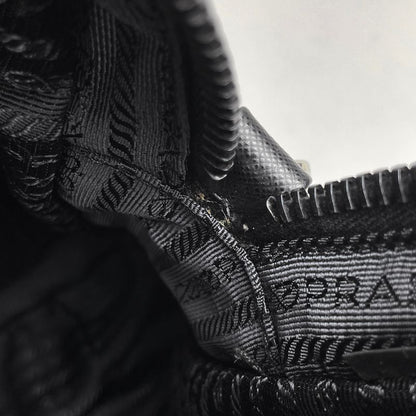 Prada Logo Plate Business Bag Briefcase 2way Shoulder Bag Business Bag Nylon