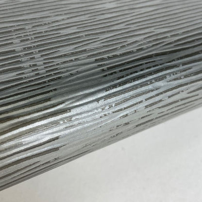 Louis Vuitton Zippy Wallet LV Knight Metallic Long Wallet Epi Silver M82794