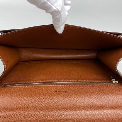 Louis Vuitton Monceau 28 Shoulder Bag 2way Handbag Monogram Brown M51185 Women