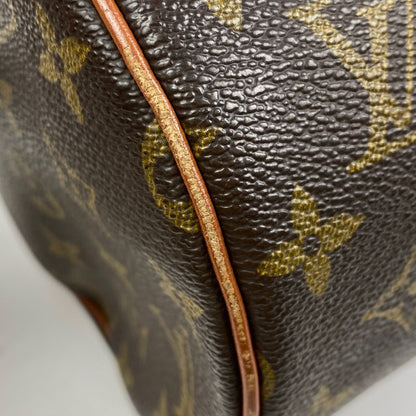 Louis Vuitton Papillon 30 Barrel Bag Tube Shape Old Shape Handbag Monogram