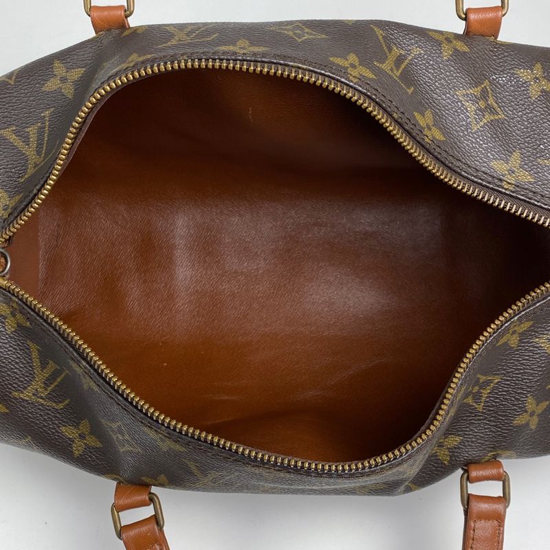 Louis Vuitton Papillon 30 Barrel Bag Tube Shape Old Shape Handbag Monogram