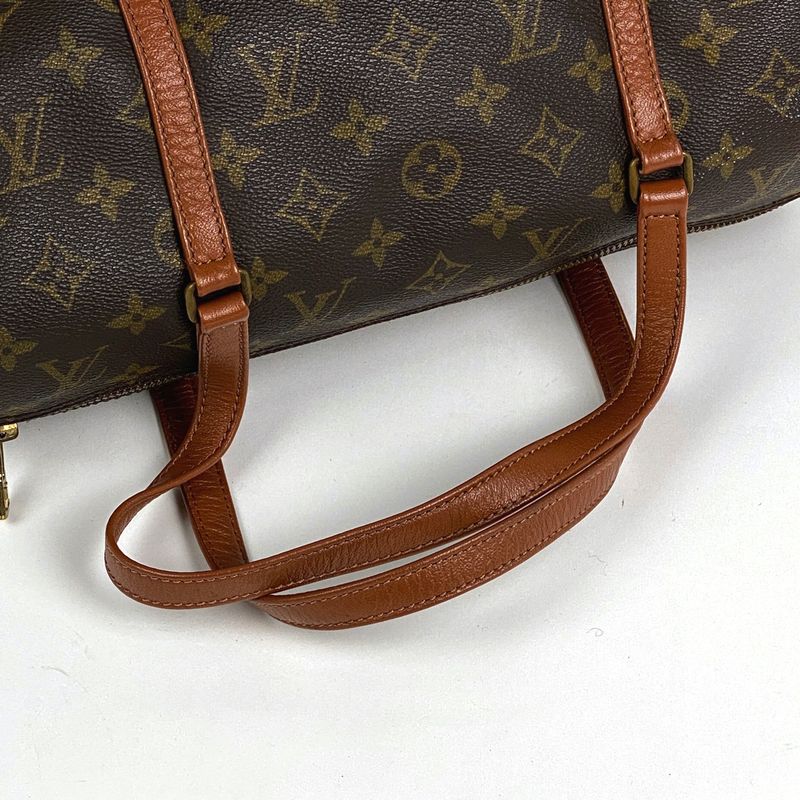 Louis Vuitton Papillon 30 Barrel Bag Tube Shape Old Shape Handbag Monogram