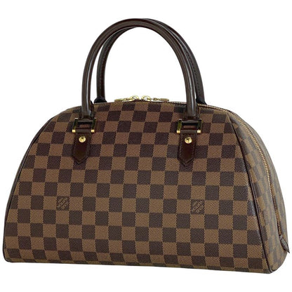 Louis Vuitton Rivera MM Handbag Mini Boston Bag Handbag Damier Brown N41434