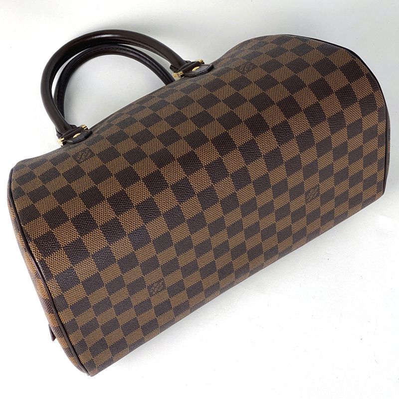 Louis Vuitton Rivera MM Handbag Mini Boston Bag Handbag Damier Brown N41434