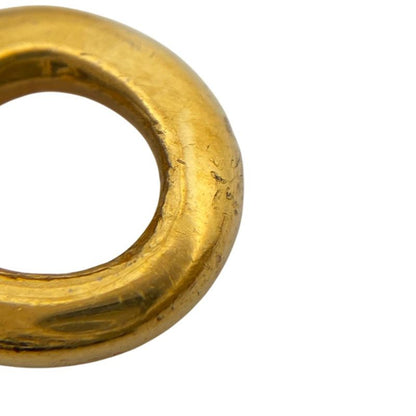 Chanel Coco Mark Chain Necklace Long Double Necklace Gold Ladies