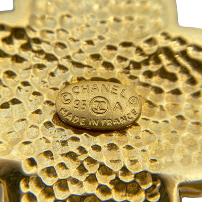 Chanel Coco Mark Chain Necklace Long Double Necklace Gold Ladies