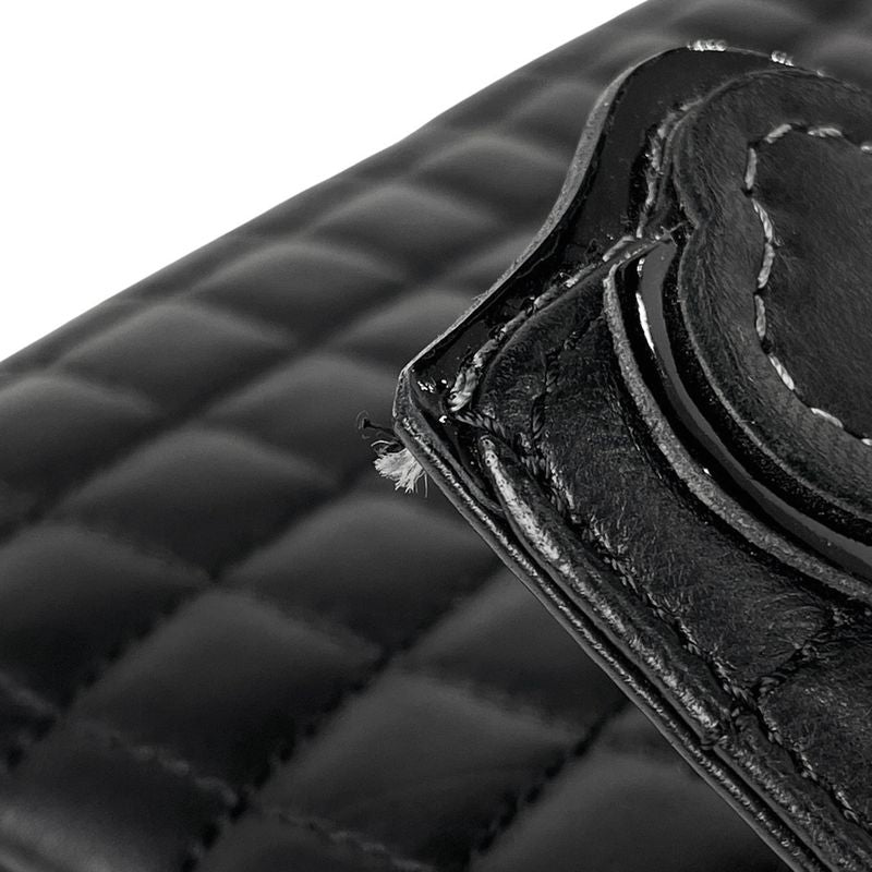 Chanel Chocobar Chain Shoulder Bag No.5 Camellia Coco Mark Shoulder Bag Leather