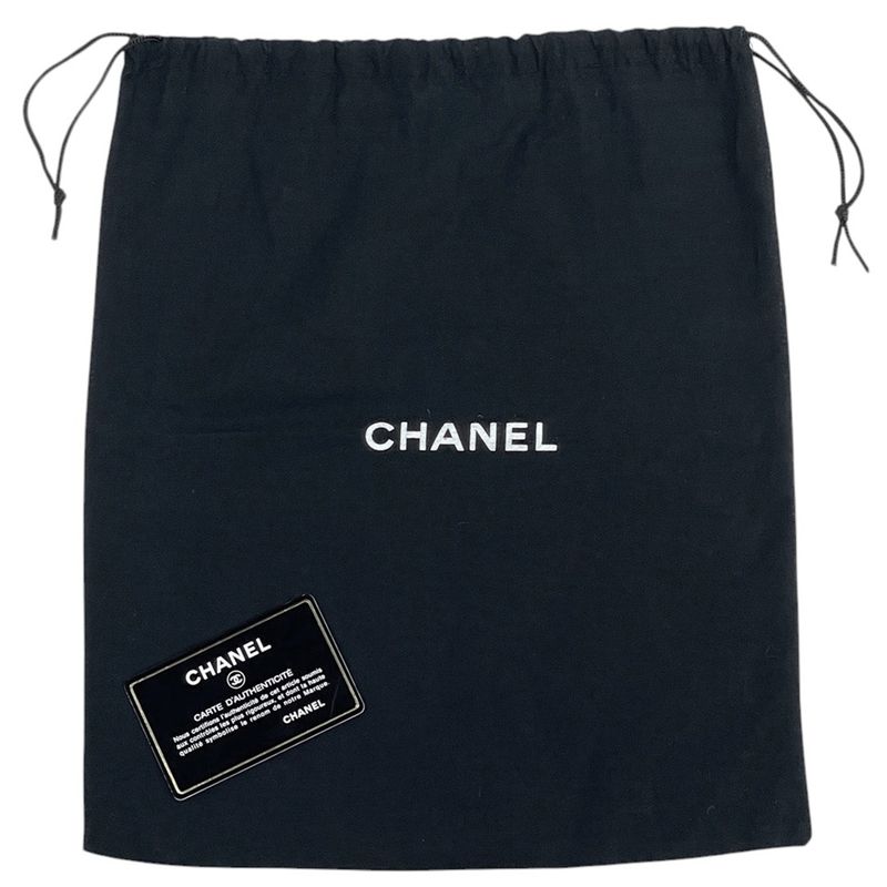 Chanel Chocobar Chain Shoulder Bag No.5 Camellia Coco Mark Shoulder Bag Leather