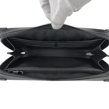 Louis Vuitton Soft Trunk Clutch Tuftage Second Bag Monogram Black Brown M45061