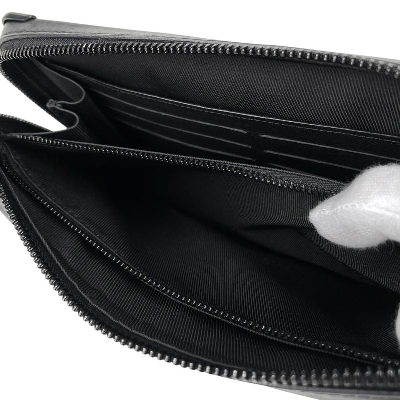 Louis Vuitton Soft Trunk Clutch Tuftage Second Bag Monogram Black Brown M45061