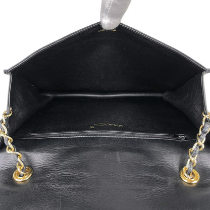 Chanel Coco Mark Chain Shoulder Bag Matelasse Shoulder Bag Black Women