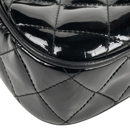 Chanel Coco Mark Fringe Chain Shoulder Bag Tassel Matelasse Enamel Shoulder Bag