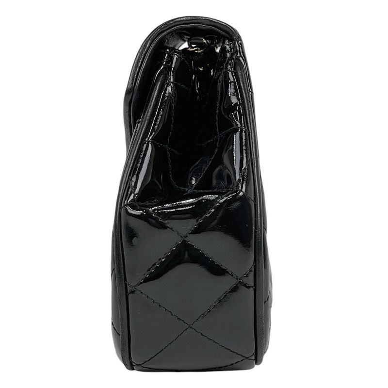 Chanel Coco Mark Fringe Chain Shoulder Bag Tassel Matelasse Enamel Shoulder Bag