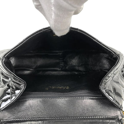 Chanel Coco Mark Fringe Chain Shoulder Bag Tassel Matelasse Enamel Shoulder Bag