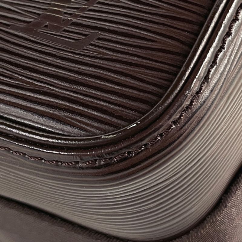 Louis Vuitton Reporter Special Order Shoulder Bag Epi Brown Women