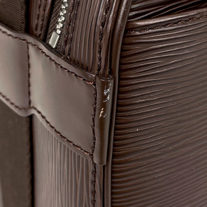 Louis Vuitton Reporter Special Order Shoulder Bag Epi Brown Women