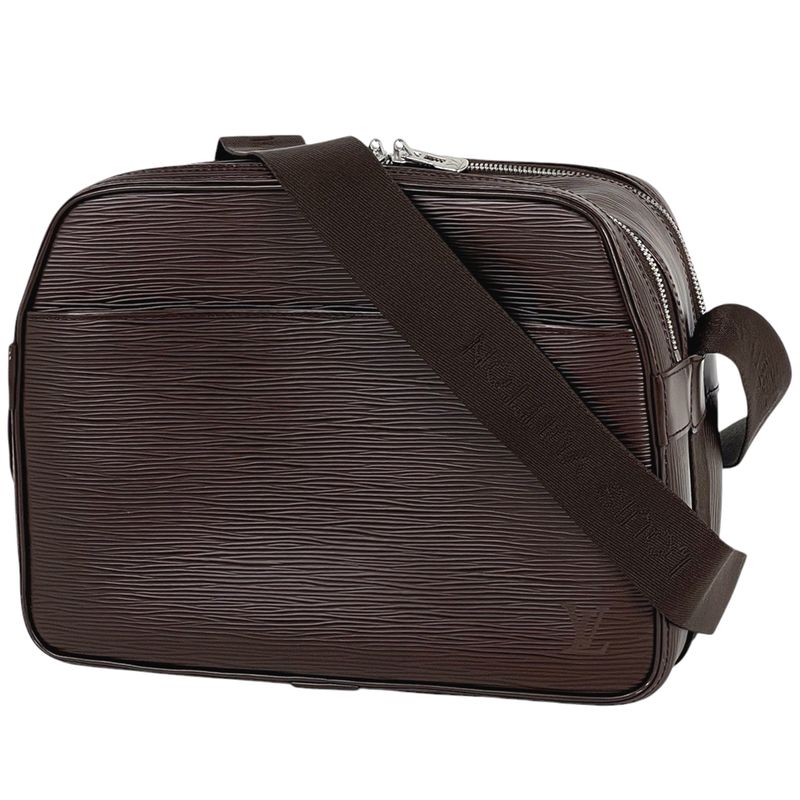 Louis Vuitton Reporter Special Order Shoulder Bag Epi Brown Women