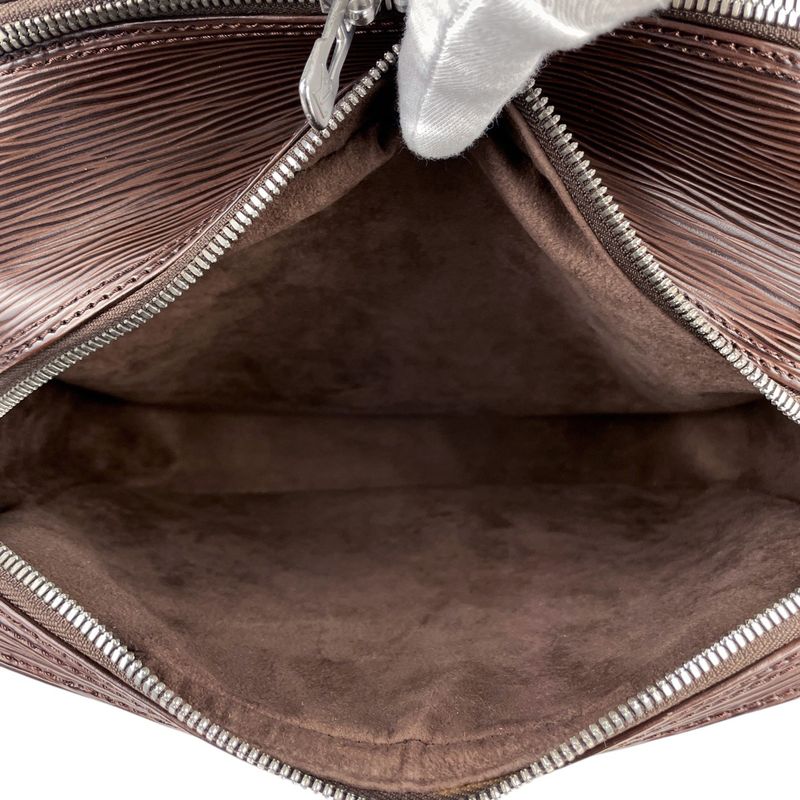 Louis Vuitton Reporter Special Order Shoulder Bag Epi Brown Women