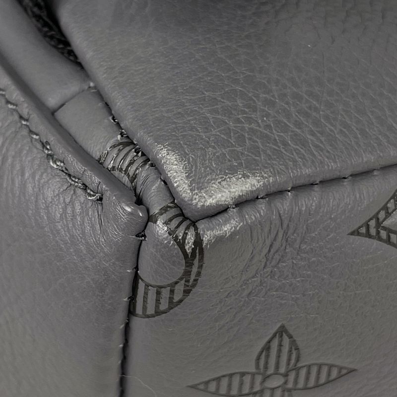 Louis Vuitton Discovery Backpack PM Monogram Shadow Backpack Leather Gray