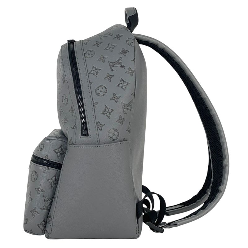 Louis Vuitton Discovery Backpack PM Monogram Shadow Backpack Leather Gray