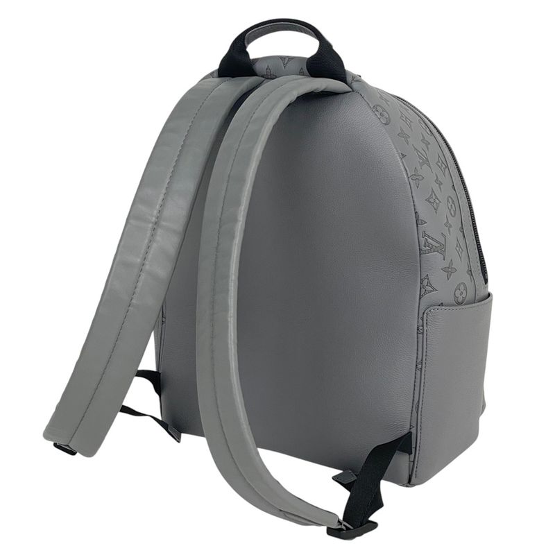Louis Vuitton Discovery Backpack PM Monogram Shadow Backpack Leather Gray