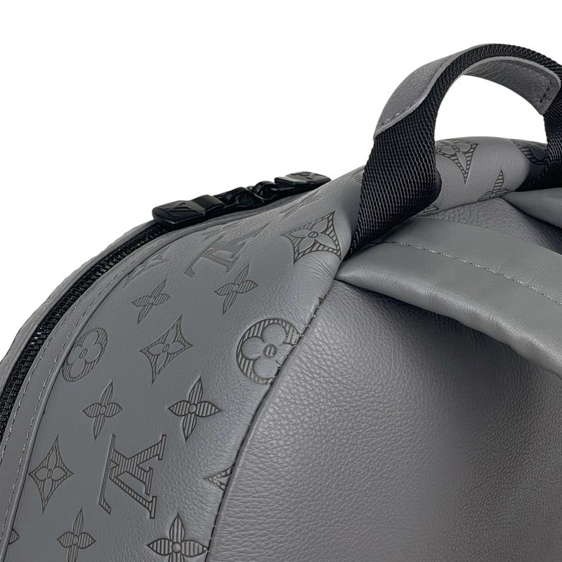 Louis Vuitton Discovery Backpack PM Monogram Shadow Backpack Leather Gray