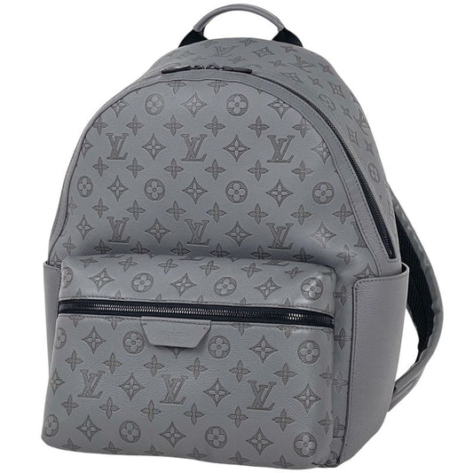 Louis Vuitton Discovery Backpack PM Monogram Shadow Backpack Leather Gray