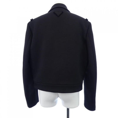 Prada Wool Blouson Jacket Triangle Logo Sgc362 S232 1vj9 Jacket