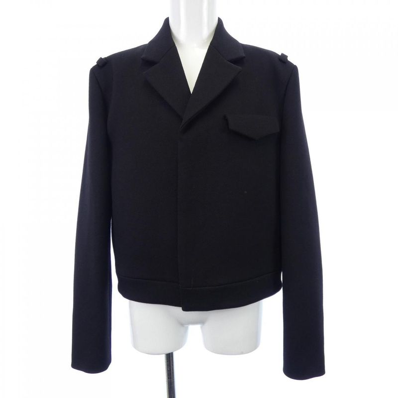 Prada Wool Blouson Jacket Triangle Logo Sgc362 S232 1vj9 Jacket