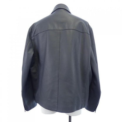 Hermes 553140hb Leather Jacket