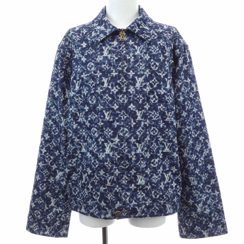 Louis Vuitton Monogram Denim Workwear Jacket Hpa05wzo9 Blouson