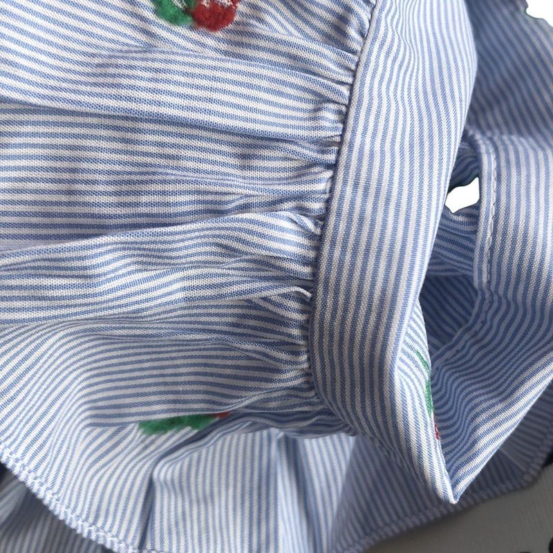 Gucci Long Sleeve Shirt Blouse Women - 430885 Light Blue X Multi