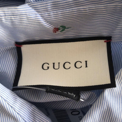 Gucci Long Sleeve Shirt Blouse Women - 430885 Light Blue X Multi