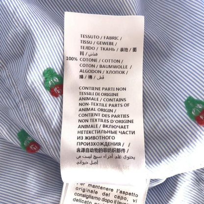 Gucci Long Sleeve Shirt Blouse Women - 430885 Light Blue X Multi