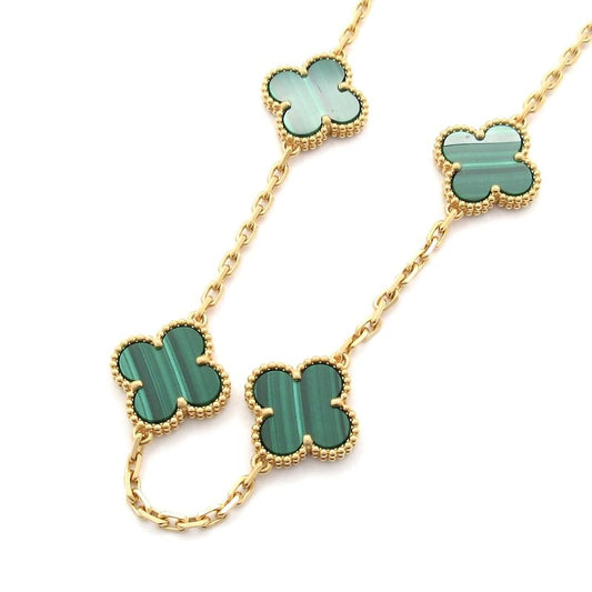 Van Cleef & Arpels Necklace Excellent Condition Vintage Alhambra Vcaro3qj00 18k