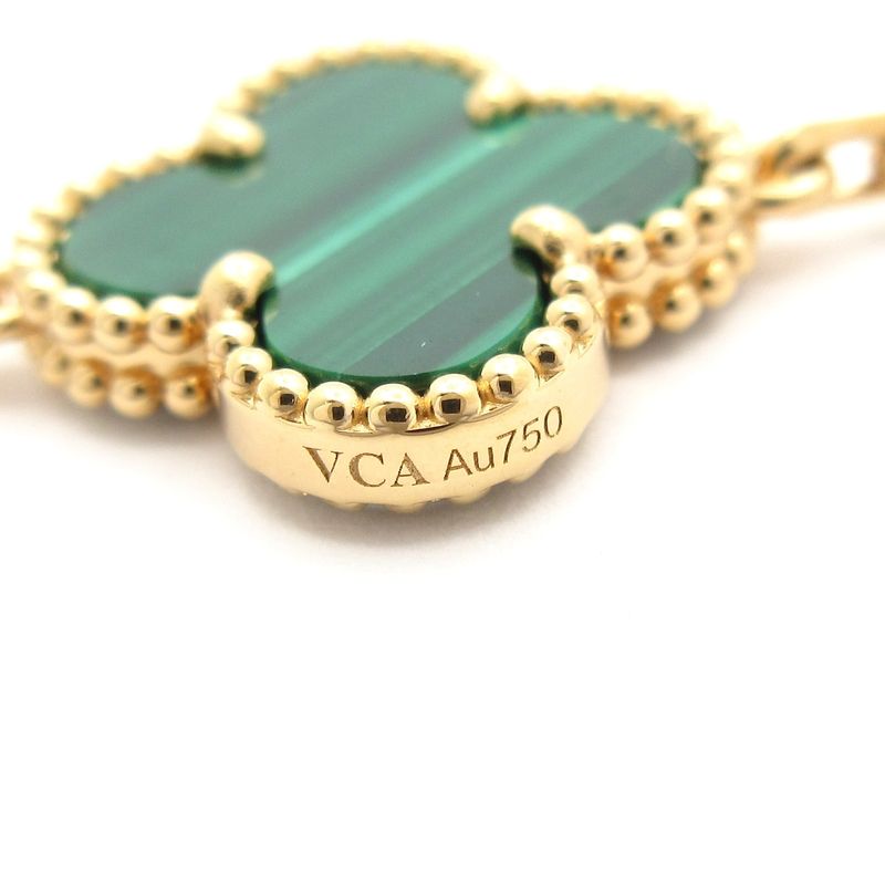 Van Cleef & Arpels Necklace Excellent Condition Vintage Alhambra Vcaro3qj00 18k