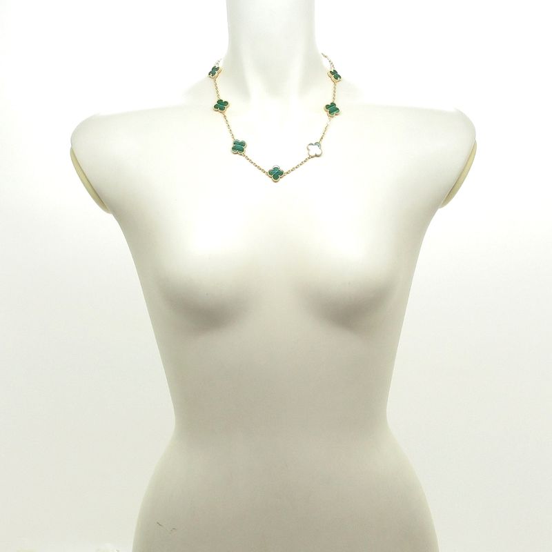 Van Cleef & Arpels Necklace Excellent Condition Vintage Alhambra Vcaro3qj00 18k