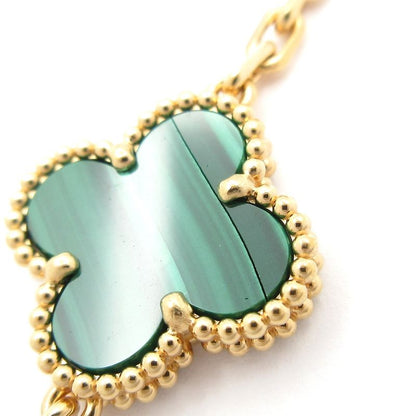 Van Cleef & Arpels Necklace Excellent Condition Vintage Alhambra Vcaro3qj00 18k