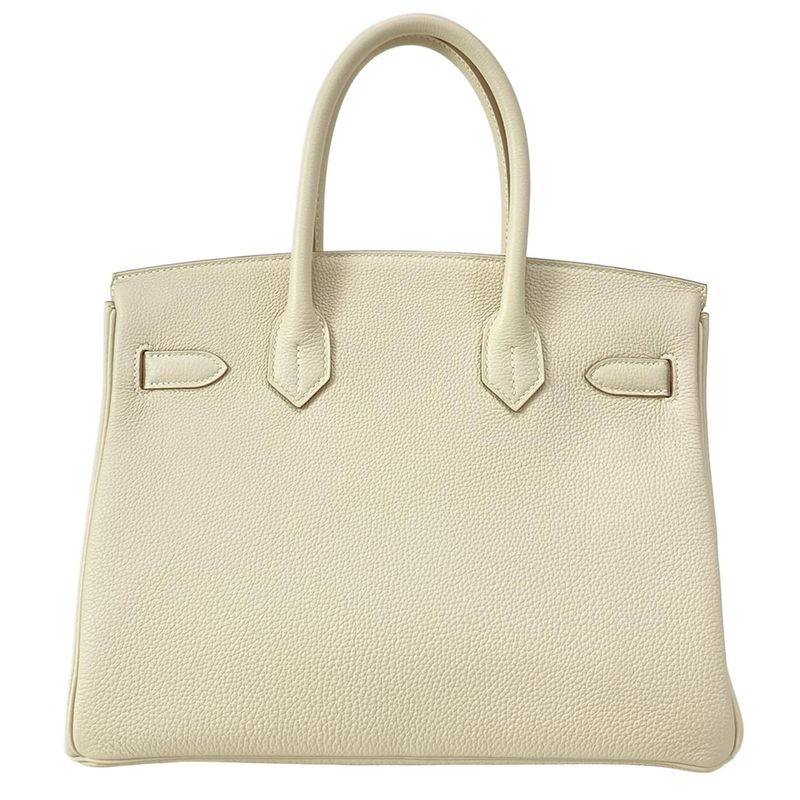 Hermes Handbag Excellent Condition Birkin 30 Cles Rose Gold Hardware