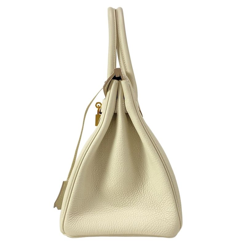 Hermes Handbag Excellent Condition Birkin 30 Cles Rose Gold Hardware