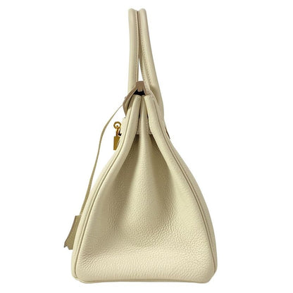 Hermes Handbag Excellent Condition Birkin 30 Cles Rose Gold Hardware